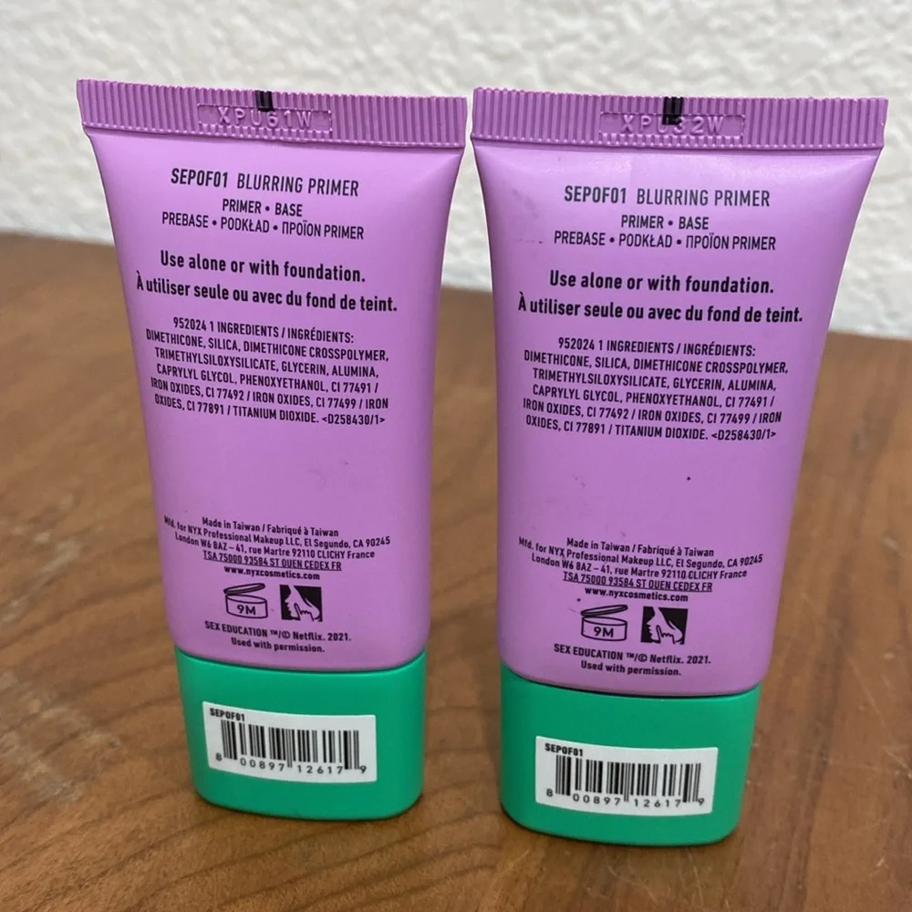 NYX Bundle of 2 Professional Makeup 1st Base Blurring Primer 20 ml - Picture 2 of 3